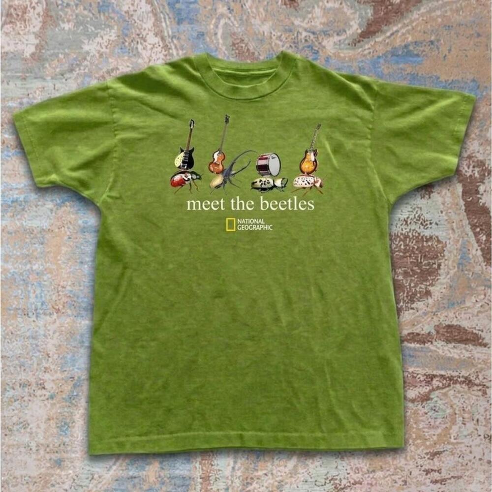 National Geographic Green Beetle T-Shirt